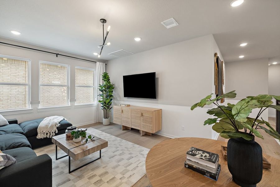 Furnished interior view inside a new home in Arbor Collection At Park Central, Georgetown (Image 30). Furnished interior view inside a new home in Arbor Collection At Park Central, Georgetown (Image 30).