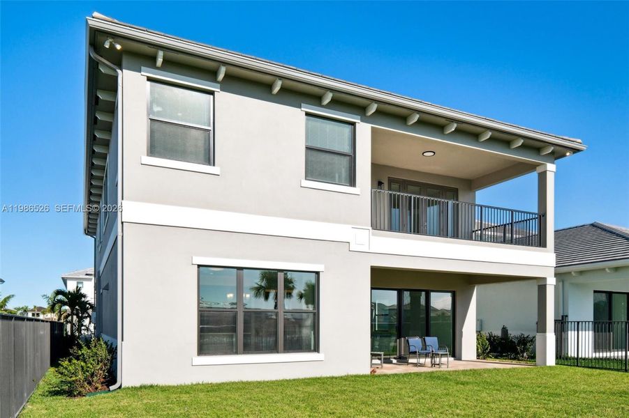 Exterior details and patio area of a home in , Palm Beach Gardens (Image 28).