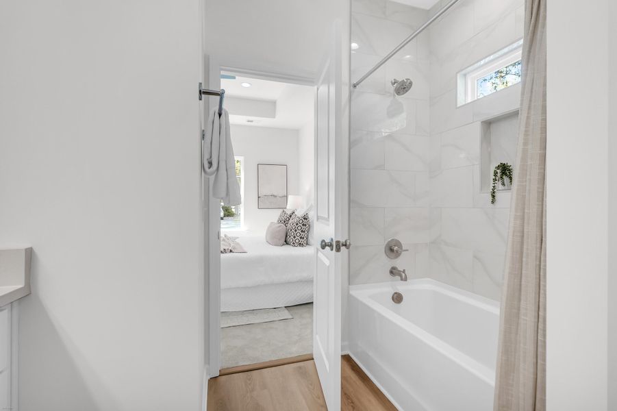 Furnished interior view inside a new home in , North Charleston (Image 6).