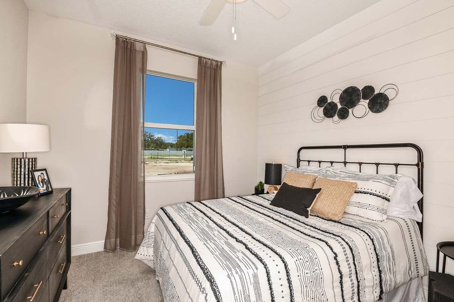 Representative furnished interior of a home built from the Sweetwater by William Ryan Homes in Myers Estates, Seffner (Image 14).