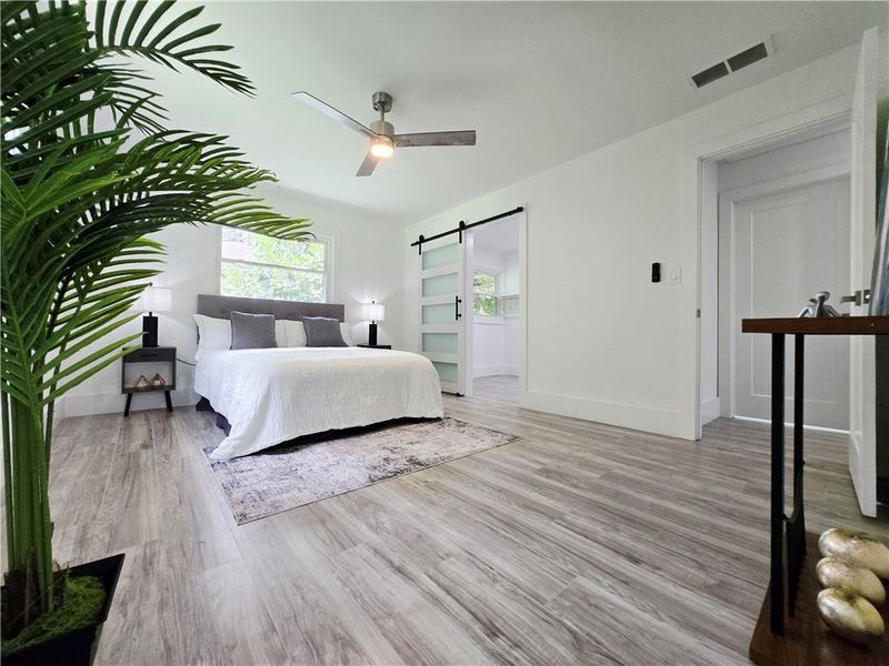 Furnished interior view inside a new home in , Decatur (Image 30).