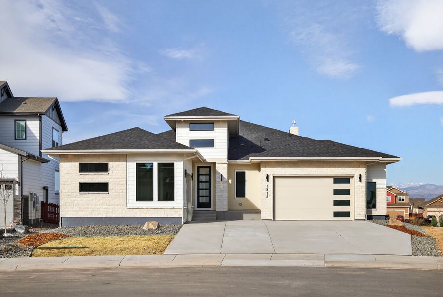 1818 Windfall - Front Elevation 1818 Windfall - Front Elevation
