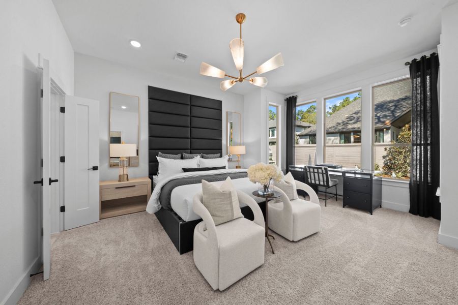 Representative furnished interior of a home built from the Iredell by Pulte Homes in Pulte Homes at Two Step Farm, Montgomery (Image 15). Representative furnished interior of a home built from the Iredell by Pulte Homes in Pulte Homes at Two Step Farm, Montgomery (Image 15).