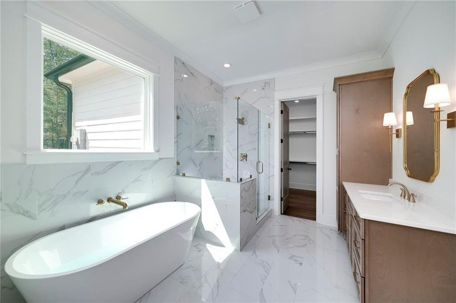 Furnished interior view inside a new home in , Dawsonville (Image 4).