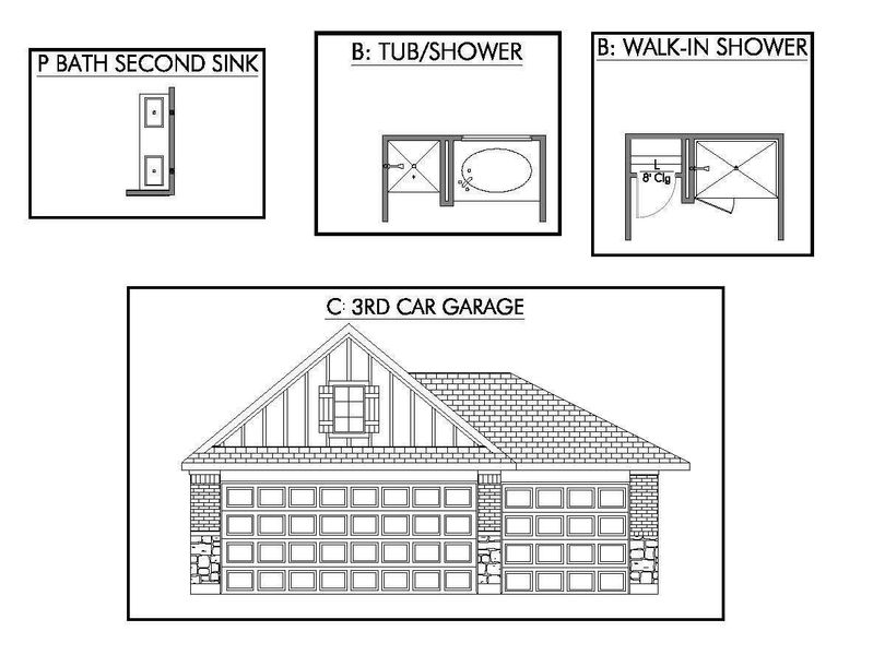 2D floor plan layout for the The 2082 by Stylecraft Builders in Sterling Ridge, Huntsville, TX (Image 3). 2D floor plan layout for the The 2082 by Stylecraft Builders in Sterling Ridge, Huntsville, TX (Image 3).