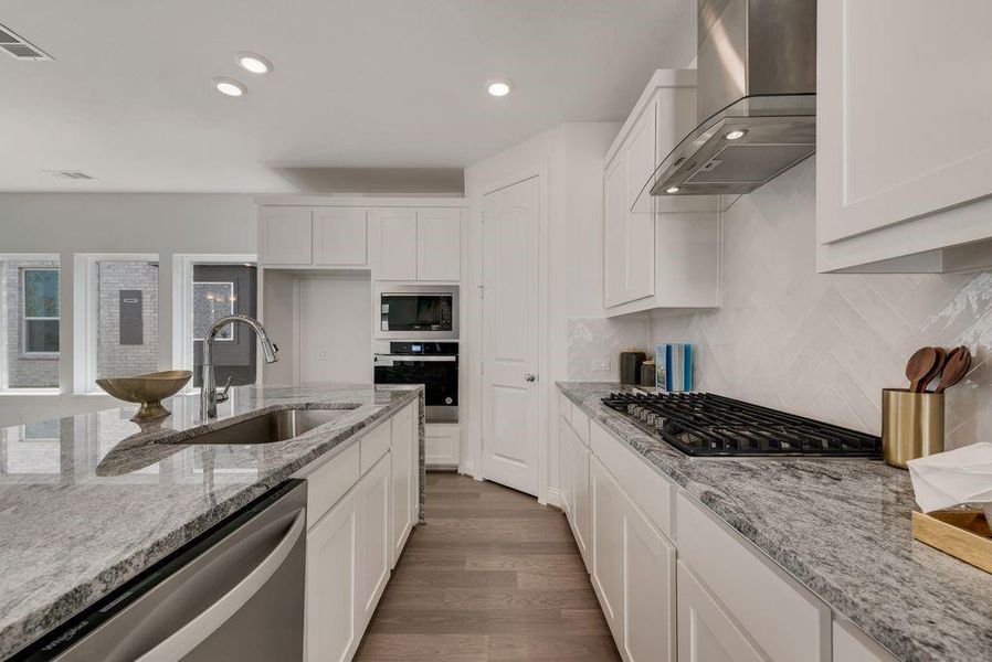 Furnished interior view inside a new home in Trails at Cottonwood Creek, Rowlett (Image 15).