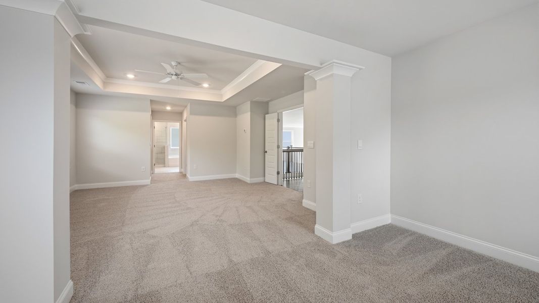 Spacious, unfurnished interior of a new home in Heritage Pointe, Senoia (Image 32).