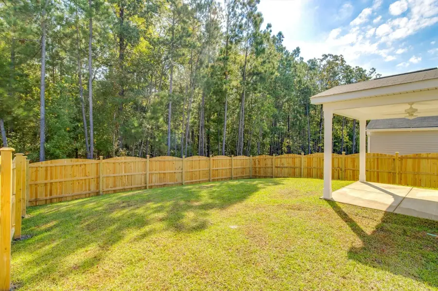 Exterior details and patio area of a home in Killians Crossing, Blythewood (Image 4). Exterior details and patio area of a home in Killians Crossing, Blythewood (Image 4).