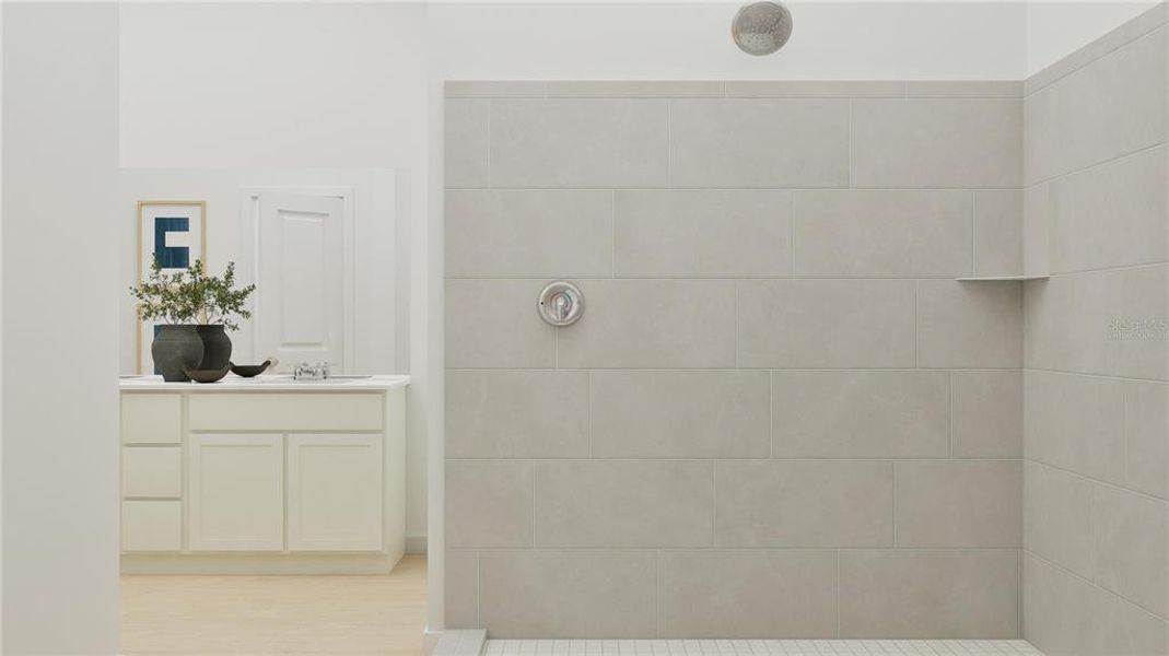 Close-up of interior finishes inside a home in , Clermont (Image 17).