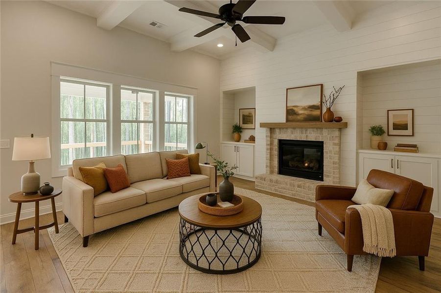 Furnished interior view inside a new home in , Jefferson (Image 14).