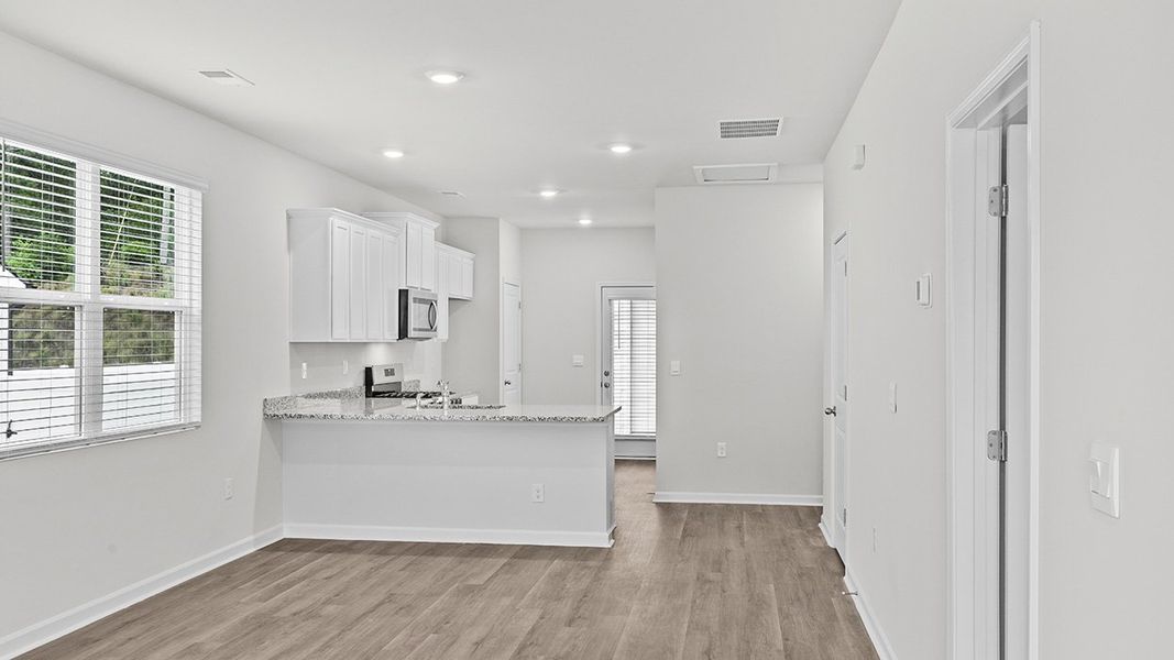 Furnished interior view inside a new home in Bellemeade Landing, Augusta (Image 5).