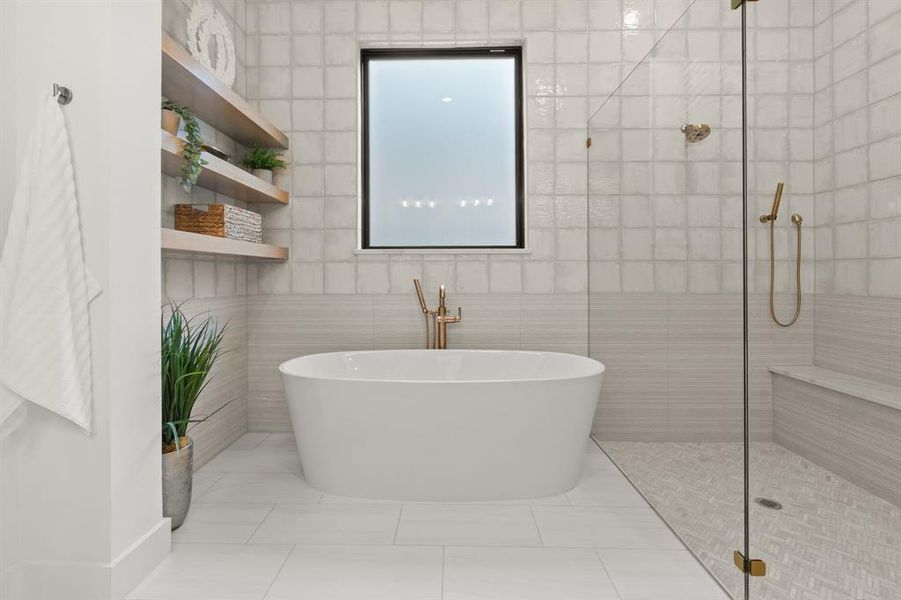 Furnished interior view inside a new home in , Arlington (Image 17).