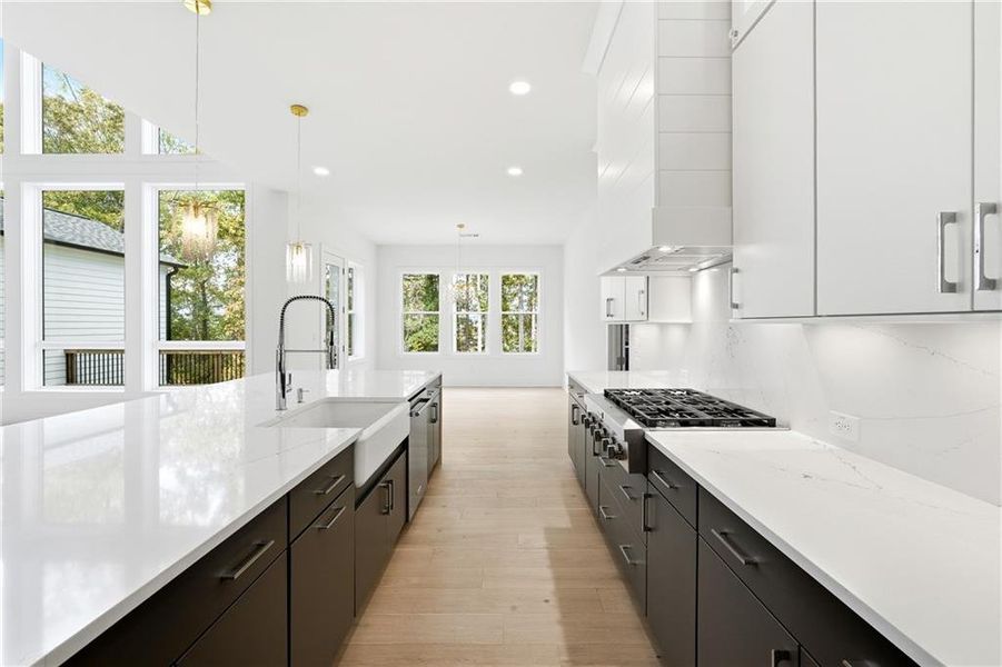 Furnished interior view inside a new home in , Cumming (Image 17).