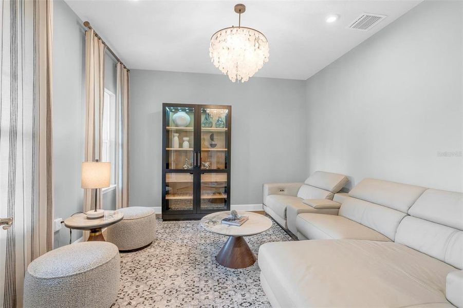 Furnished interior view inside a new home in Bella Terra, Clermont (Image 16).