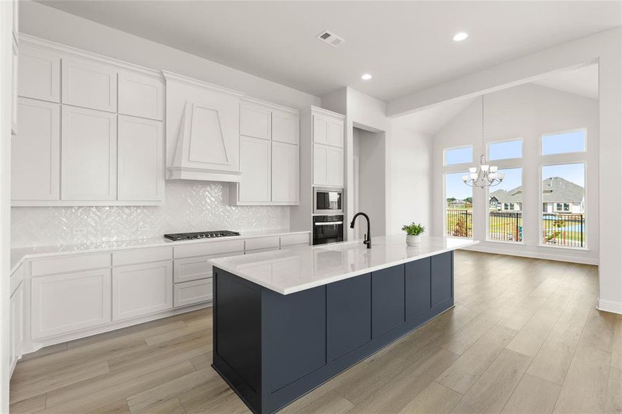 Furnished interior view inside a new home in The Parks at Panchasarp Farms - Phase 3, Burleson (Image 9). Furnished interior view inside a new home in The Parks at Panchasarp Farms - Phase 3, Burleson (Image 9).