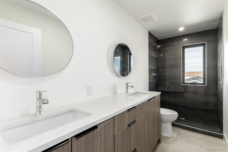 Furnished interior view inside a new home in , Denver (Image 15).