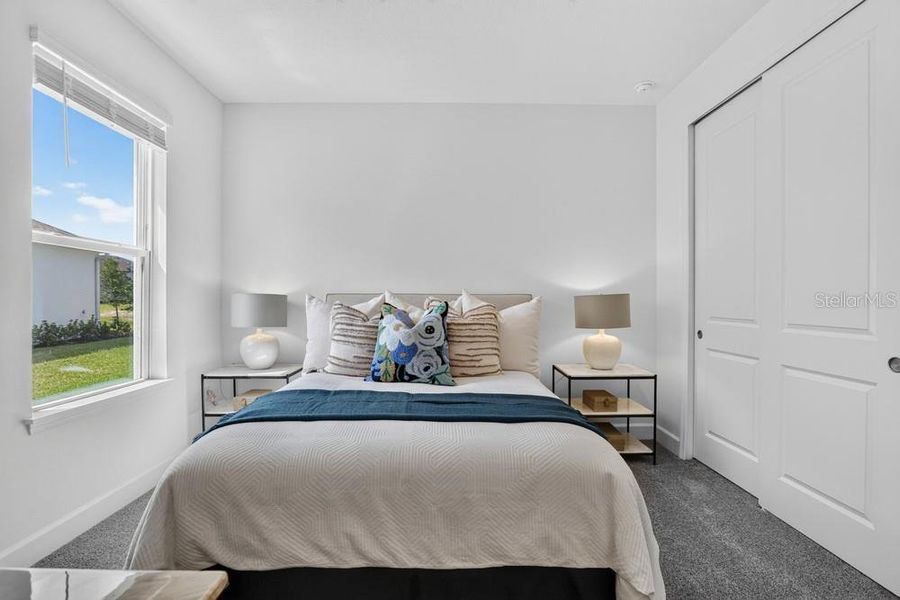 Furnished interior view inside a new home in Ardisia Park, New Smyrna Beach (Image 33).