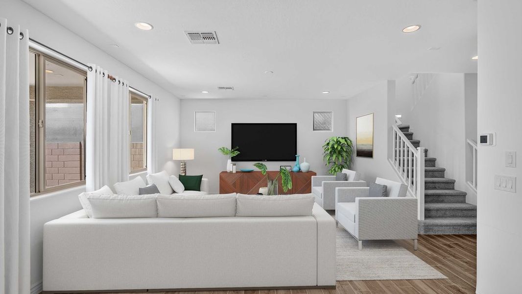 Furnished interior view inside a new home in Allen Ranches, Litchfield Park (Image 7).
