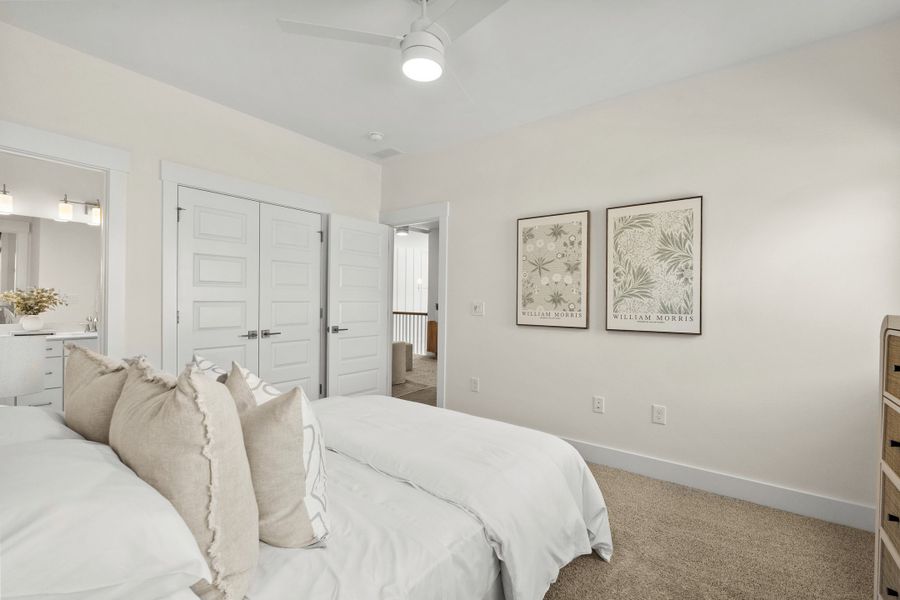 Furnished interior view inside a new home in Long Bay Golf Club, Longs (Image 25).