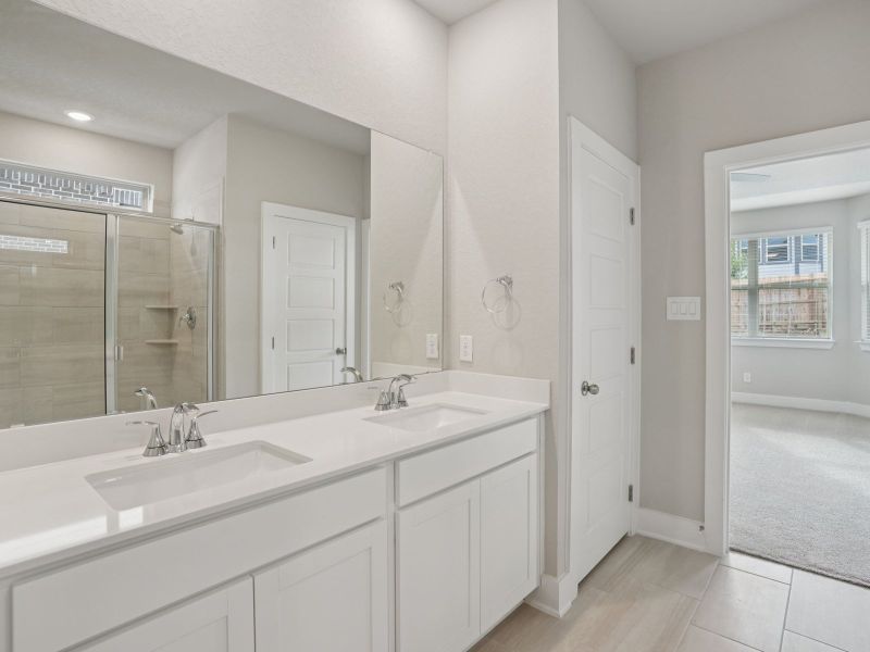Furnished interior view inside a new home in Stetson Ridge, Marion (Image 10).