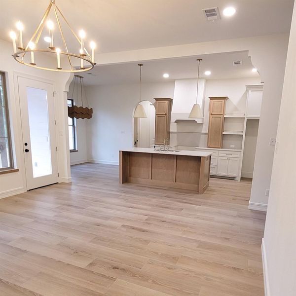 Furnished interior view inside a new home in , Orange (Image 4).