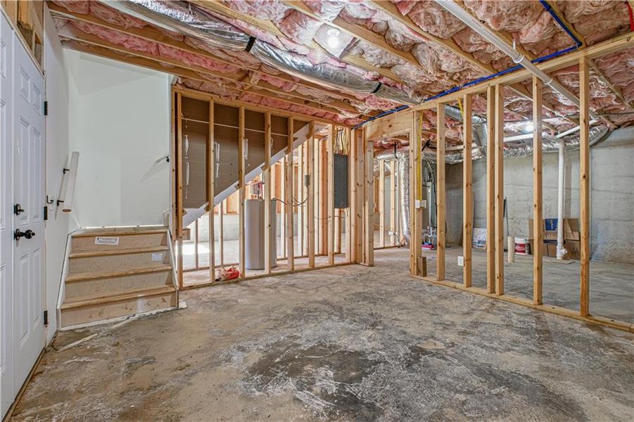 In-progress construction of a new home in , Dahlonega, GA (Image 62).