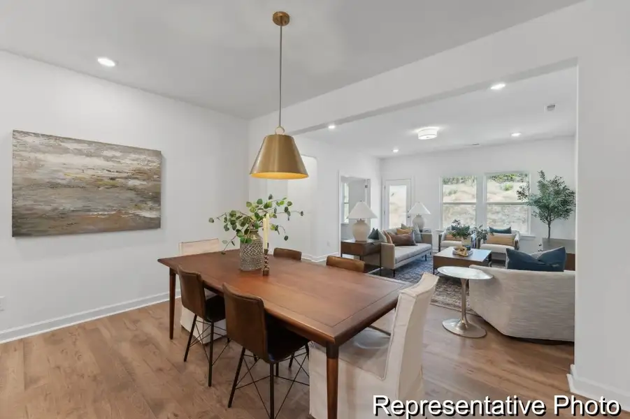 Furnished interior view inside a new home in Shay Crossing, Salisbury (Image 4).