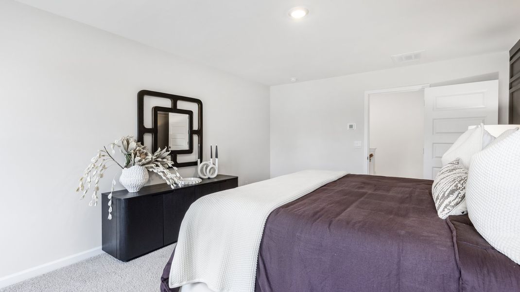 Furnished interior view inside a new home in Harvest Park, Decatur (Image 12).