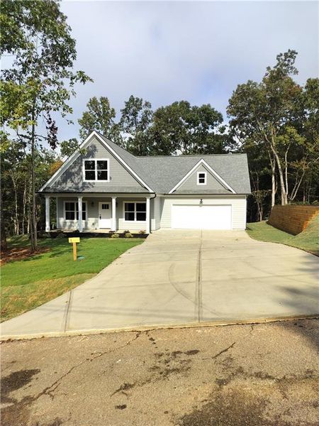 Front exterior of a new home in , Franklin Springs, GA, highlighting curb appeal (Image 14).