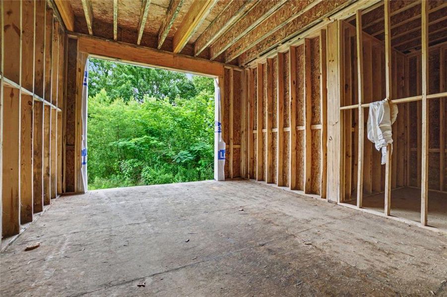 In-progress construction of a new home in , Sandy Springs, GA (Image 17).