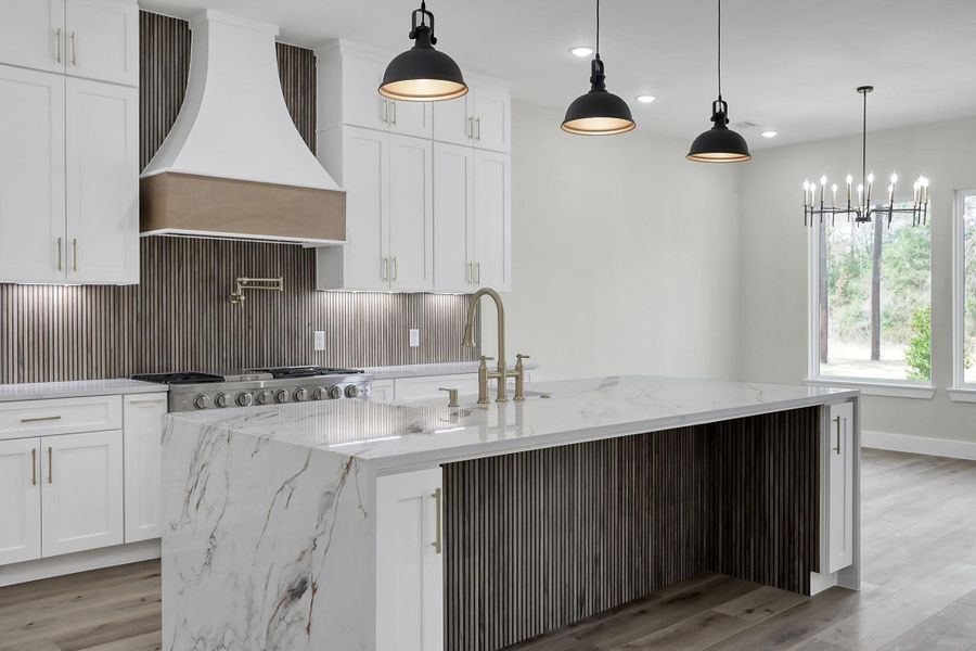 Kitchen workspace and prep area Kitchen workspace and prep area