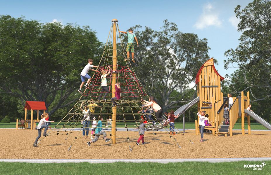 Take the family to the Southridge community playground.