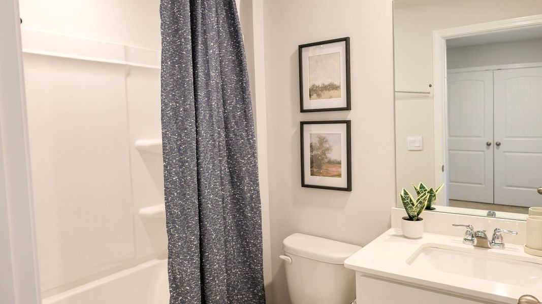 Furnished interior view inside a new home in Paddington Place, Baxter (Image 38).