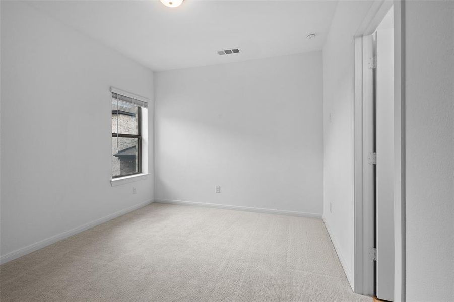 One of three huge bedrooms upstairs!