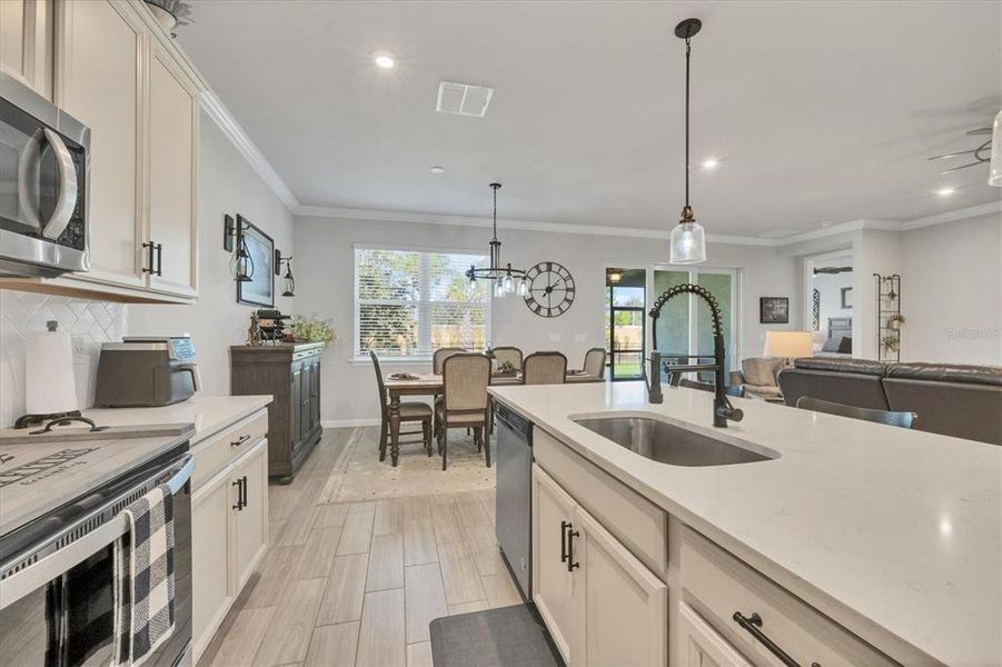 Furnished interior view inside a new home in , Venice (Image 10).