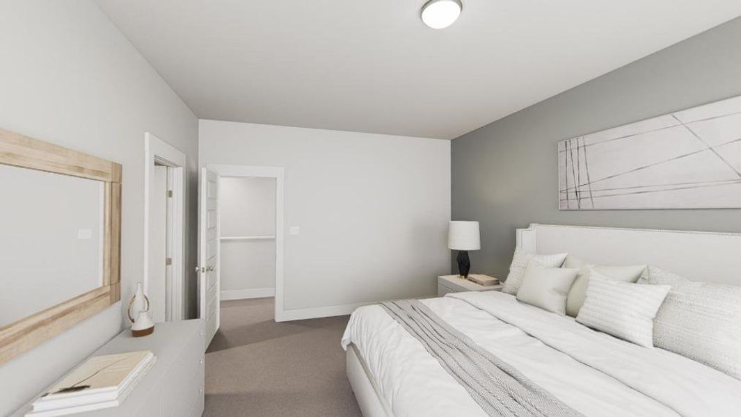 Furnished interior view inside a new home in Golden Gate, High Point (Image 6).
