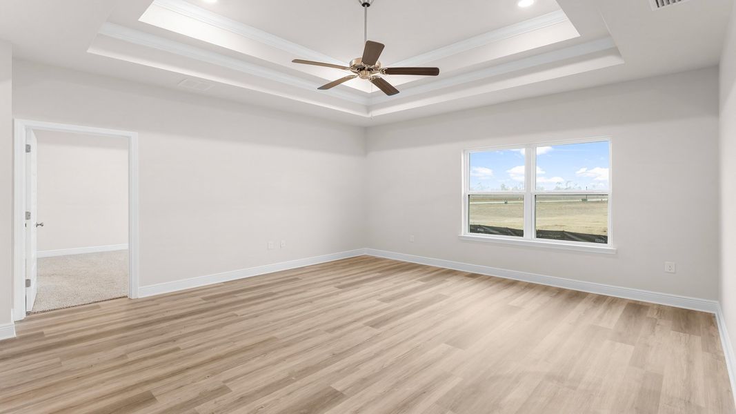 Spacious, unfurnished interior of a new home in Hodges Bayou Plantation, Panama City (Image 26). Spacious, unfurnished interior of a new home in Hodges Bayou Plantation, Panama City (Image 26).