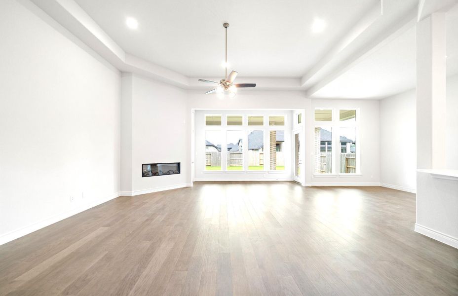 Spacious, unfurnished interior of a new home in Audubon 60′, Magnolia (Image 39).