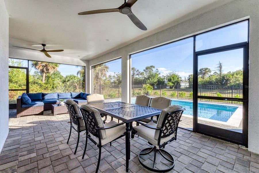 Exterior details and patio area of a home in , Rotonda West (Image 25). Exterior details and patio area of a home in , Rotonda West (Image 25).