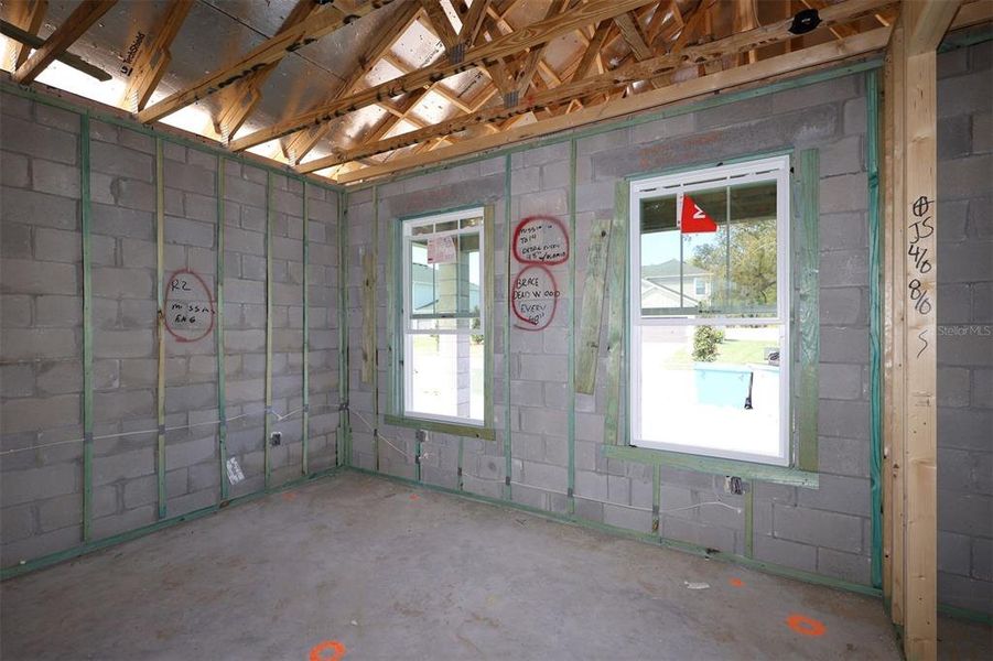 In-progress construction of a new home in Willow Run, Apopka, FL (Image 12).