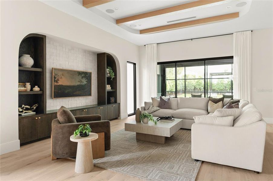 Furnished interior view inside a new home in , Winter Park (Image 62).