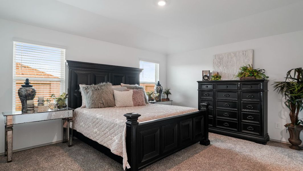Representative furnished interior of a home built from the EASTON by D.R. Horton in Westward Pointe, Sealy (Image 17).