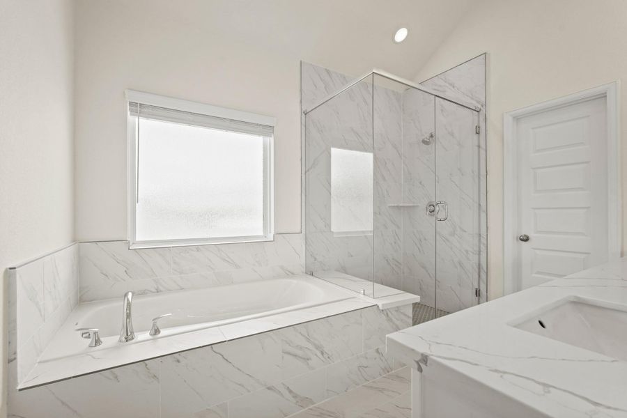 Serene primary bath Serene primary bath