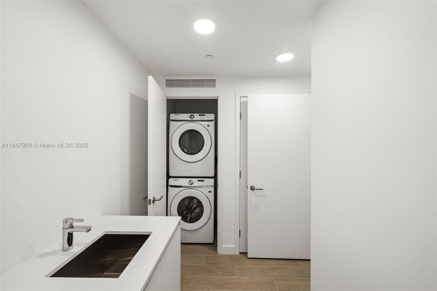 Furnished interior view inside a new home in , Miami Beach (Image 3). Furnished interior view inside a new home in , Miami Beach (Image 3).