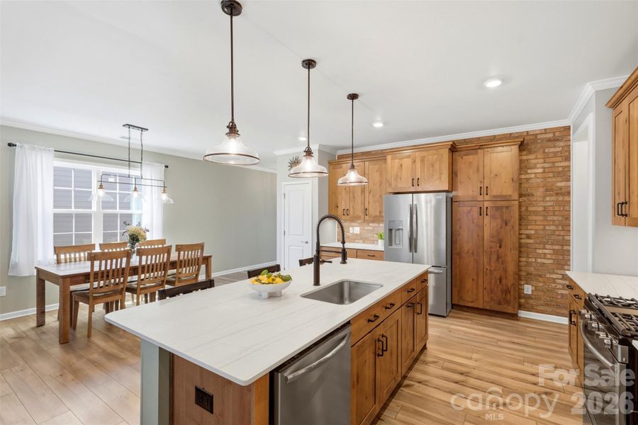 Furnished interior view inside a new home in , Fort Mill (Image 9).