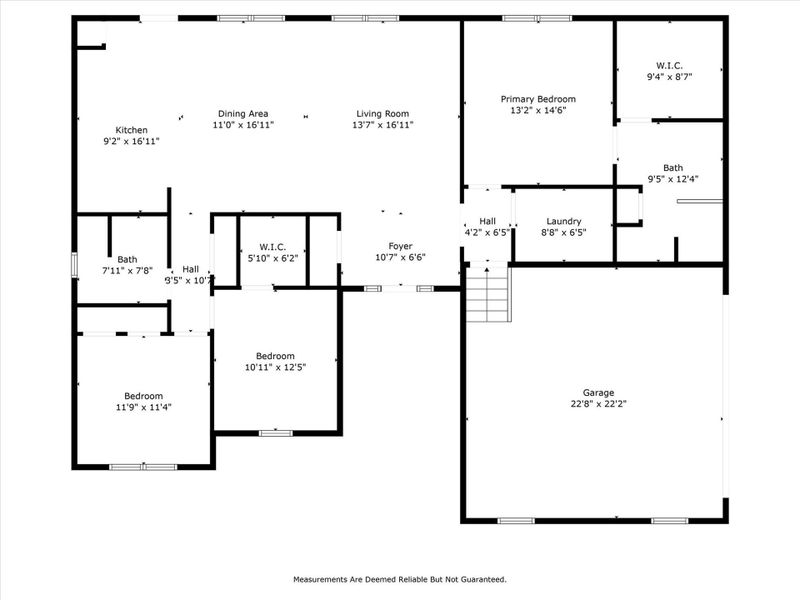 2D floor plan layout of this home in , Hickory, NC (Image 3).