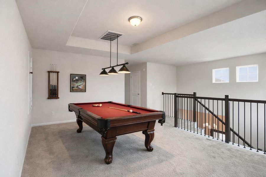 Furnished interior view inside a new home in Wildrye, Waller (Image 10).