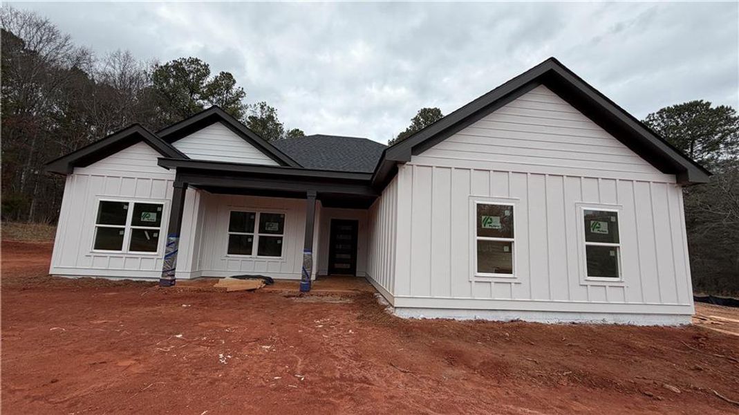 In-progress construction of a new home in , Maysville, GA (Image 7).