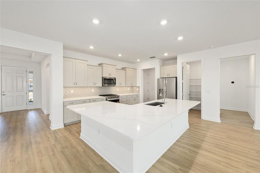 Furnished interior view inside a new home in , Ocala (Image 6).