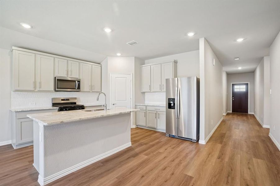 Photo is not of the actual home, but is an inspirational photo of builder’s model home and may depict options, furnishings, and/or decorator features that are not included.